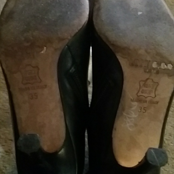 JIMMY CHOO Black Leather Boots - Picture 8 of 9